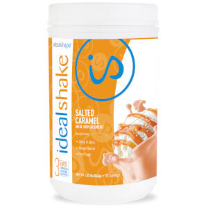 IdealShake Salted Caramel - Meal Replacement Shake - 30 Servings