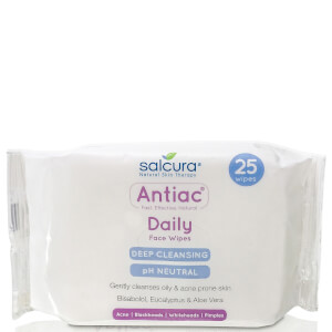 Salcura Antiac Daily Face Wipes (25 Wipes)