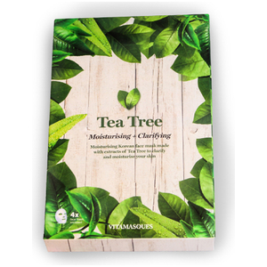 Vitamasques Tea Tree Hydrating Moisturising Mask (4 st)
