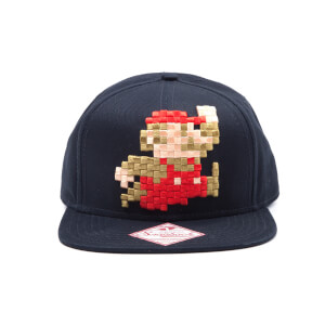 Mario 8-Bit Snapback Cap