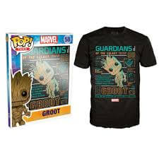 Funko Marvel Pop! Tee Groot Pop! Tees