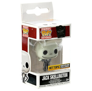 Disney Funko Jack Skellington (Glow In The Dark) Pop! Keychain