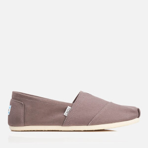 TOMS Men's Seasonal Classics Slip-On Pumps - Ash Canvas