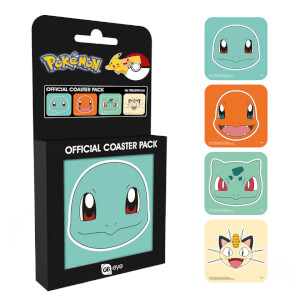 Pokémon Faces Coaster Pack