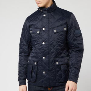 barbour aubern jacket navy