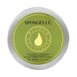 Spongellé Spongette Travel Size Body Wash Infused Sponge - Coconut Verbena