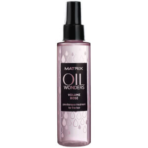 Matrix Oil Wonders Volume Rose Pre-Shampoo Treatment for Fine Hair 4.2oz