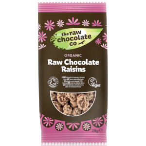 The Raw Chocolate Company Organic Raw Chocolate Raisins Snack Pack
