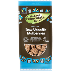 The Raw Chocolate Company Organic Raw Vanoffee Mulberries Snack Pack