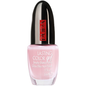 PUPA Lasting Colour Gel Gloss Effect Talc Pink Nail Polish
