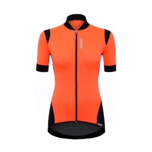 Santini Women's Wave Jersey - Orange
