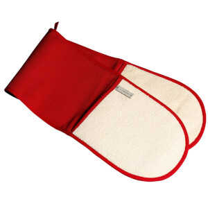 Le Creuset Double Oven Gloves - Red