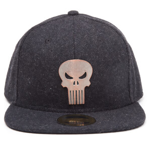 Gorra Marvel Comics The Punisher - Gris oscuro