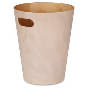 Umbra Woodrow Waste Can - White