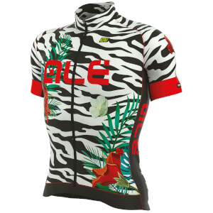 Alé PRR 2.0 Flowers Jersey - White/Black/Purple