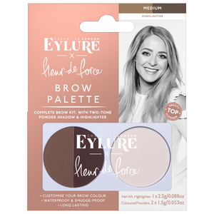 Eylure x Fleur de Force Brow Palette - Medium