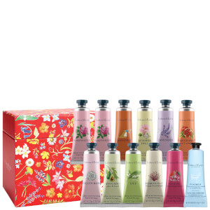 Crabtree & Evelyn Hand Therapy Gift Set - Red - 12 x 25g (Worth £96)