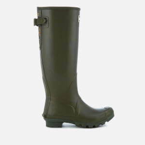 Barbour Women's Jarrow Adjustable Tall Wellies - Dark Olive