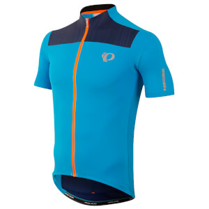 Pearl Izumi Elite Pursuit Short Sleeve Jersey - Bel Air Blue/Blue Depths Rush