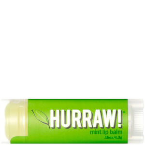 Bálsamo de Lábios com Menta da Hurraw!
