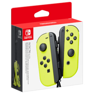 Nintendo Switch Neon Yellow Joy-Con Controller Set (L+R)