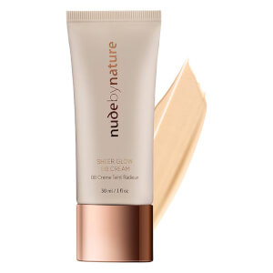 nude by nature BB Sheer Glow BB Cream - 01 Porcelain 30ml