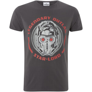 Camiseta Marvel Guardianes de la Galaxia Vol. 2 "Casco Star-Lord" - Hombre - Gris oscuro