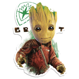 Marvel Guardians of the Galaxy Groot 'OO' Eyes Wall Art