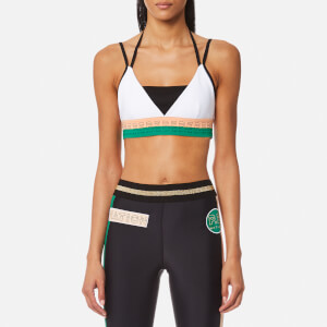 P.E Nation Women's Drop Shot Barre Bra - White