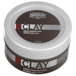 L'Oréal Professionnel Homme Clay - Strong Hold Clay 50ml