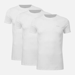 Diesel Men's Jake 3 Pack T-Shirt - White