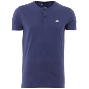 Le Shark Men's Glengall Button T-Shirt - Deep Cobalt