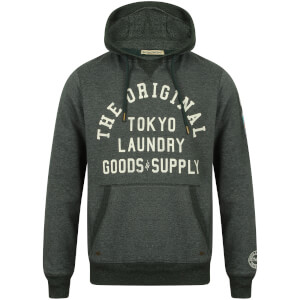 Sudadera capucha Tokyo Laundry Timberfield - Hombre - Verde grisáceo