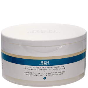 REN Skincare Atlantic Kelp and Magnesium Salt Anti-Fatigue Exfoliating Body Scrub 150ml