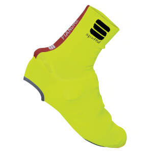Sportful Fiandre Knit Bootie - Yellow Fluo