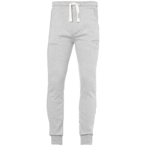 Crosshatch Men's Leeroy Sweatpants - Light Grey Marl