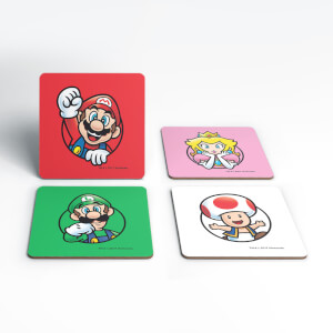 Nintendo Super Mario Good Guys Coaster Set