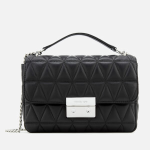 MICHAEL MICHAEL KORS Women's Sloan Large Chain Shoulder Bag - Black