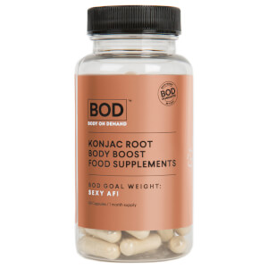 BOD Konjac Root Body Boost Food Supplements 90 Capsules