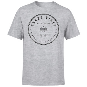 Native Shore Men's Shore Vibes T-Shirt - Light Grey Marl