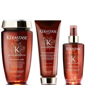Shampoo, Condicionador e Óleo Capilar Aura Botanica da Kérastase