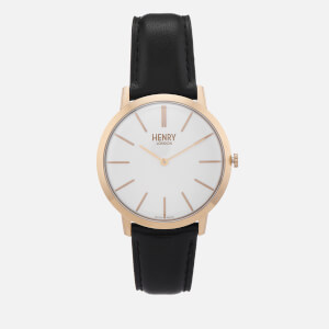 Henry London Men's 40mm Iconic Watch - Black