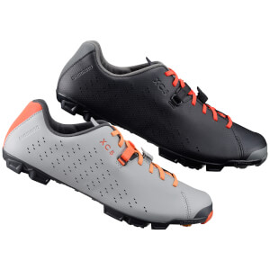 Shimano XC5 MTB Shoes - Grey/Orange