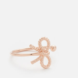 Olivia Burton Women's Vintage Bow Ring - Rose Gold