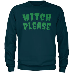 Sweat Homme Witch Please - Bleu Marine