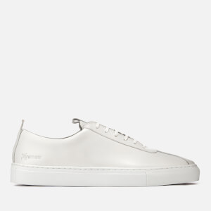Grenson Men's Sneaker 1 Leather Cupsole Trainers - White