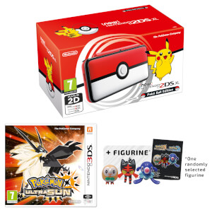 New Nintendo 2DS XL Poké Ball Edition + Pokémon Ultra Sun Pack