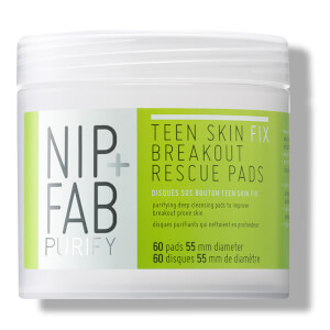 NIP+FAB Teen Skin Fix Breakout Rescue Pads -finninhoitolaput 80ml