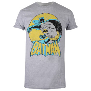 Camiseta DC Comics "Batman Retro" - Mujer - Gris