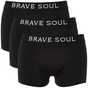 Lot de 3 Boxers Luke Brave Soul - Noir